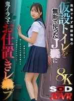 DSVR-019-05 -  [VR] [8K] A High Schooler Who Couldn't Hold It Anymore and Used a Temporary Toilet at a Construction Site Without Permission Gets Punished with a Rough Deep Throat Rape. Unable to Resist the Urge, She Wandered Into a Toilet with a Broken Lock... Shiori Yorimoto