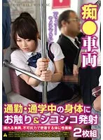 PES-102 -  Molestation Vehicle: Touching the body while commuting to work/school and ejaculating 2-disc set